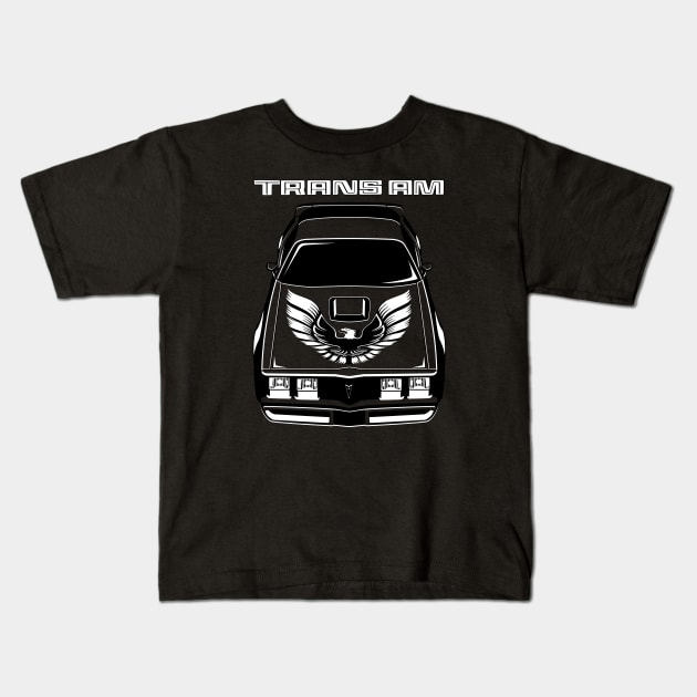 Pontiac Firebird Trans Am 1979-1981 Kids T-Shirt by V8social